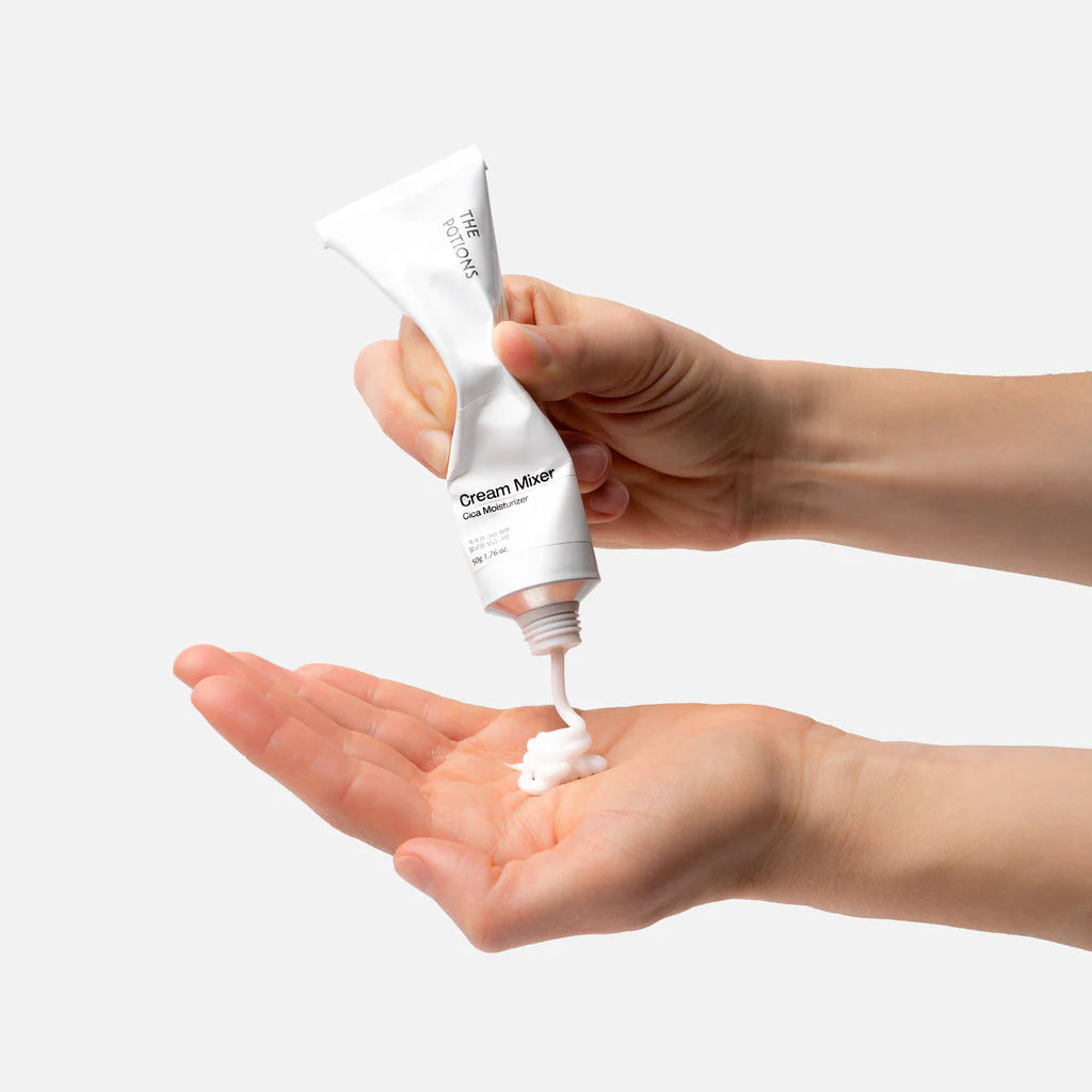 The Potions Cica Complex Cream Mixer (50g) - Fuktighetskrem til dag og natt