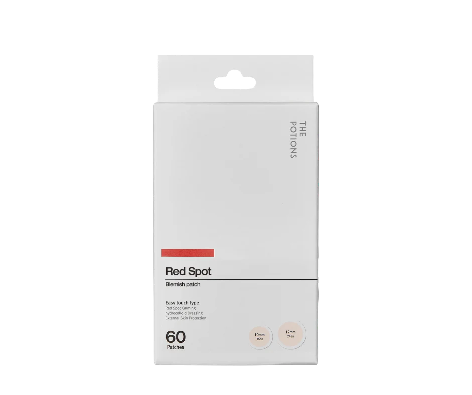Red Spot Akneplaster- 60 stk usynlige kviseplaster med hydrokolloid
