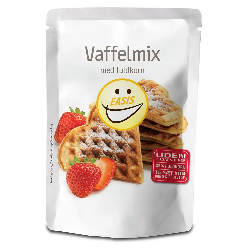 EASIS Vaffelmiks med fullkorn - uten tilsatt sukker