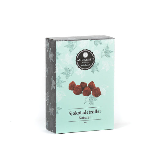 Sjokoladetrøfler Naturell