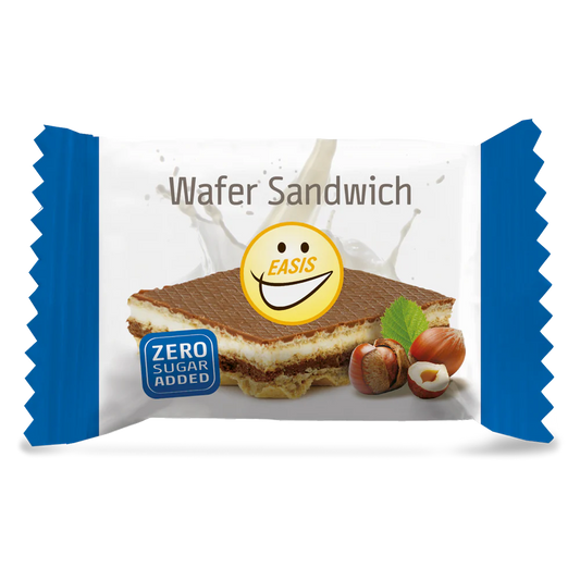 EASIS Wafer Sandwich - sprø kjeks med krem og uten tilsatt sukker