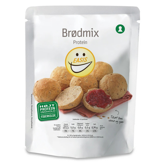 EASIS Protein Brødmiks - uten tilsatt sukker