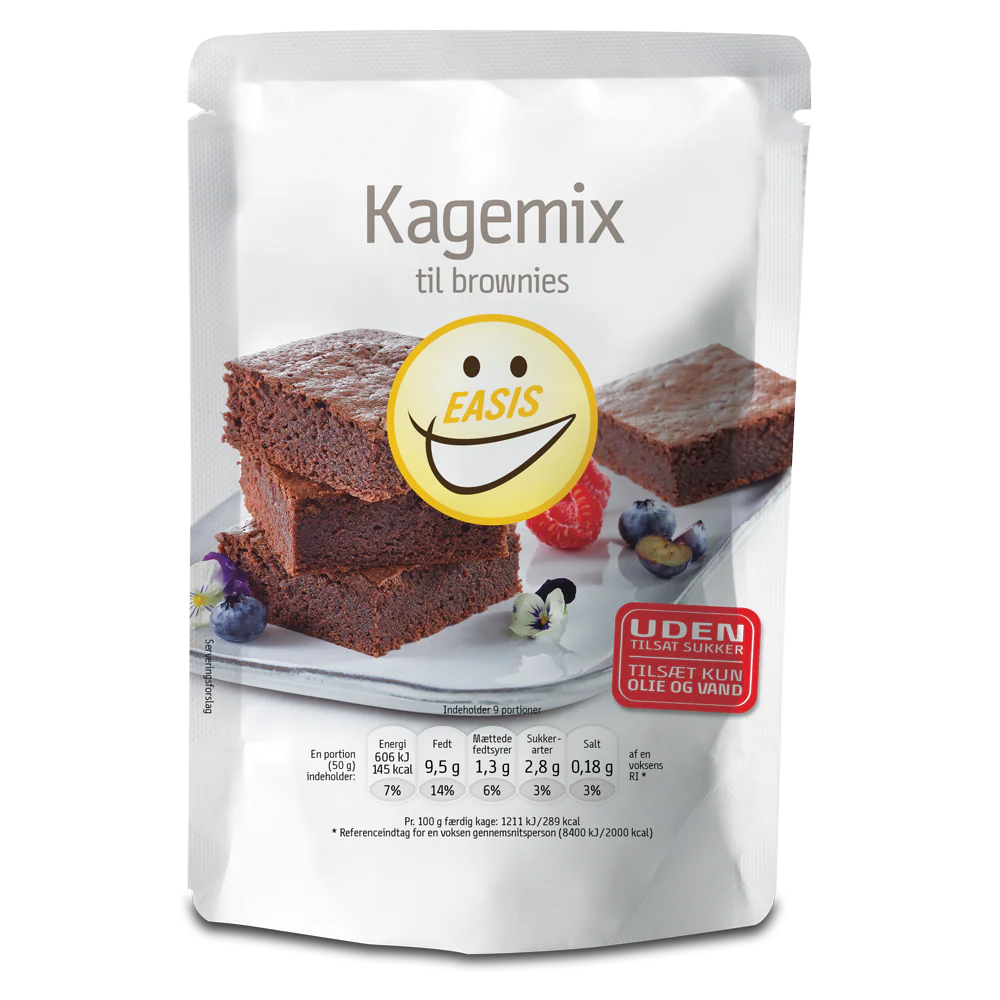 EASIS Kakemiks Brownies- sukkerfri bakeblanding
