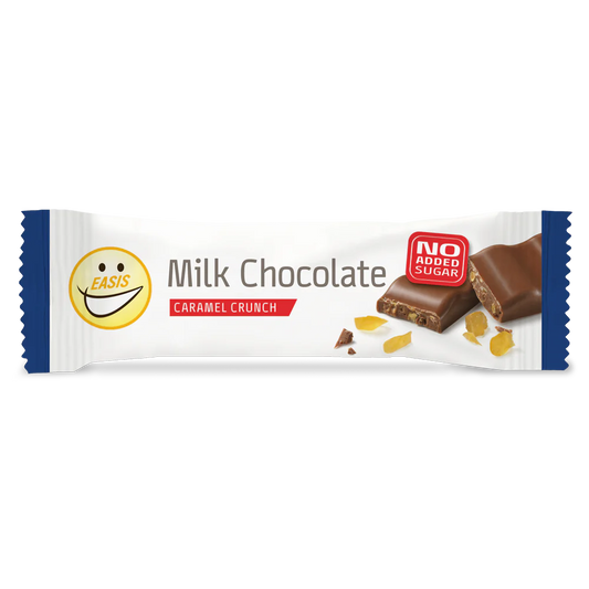 EASIS Melkesjokolade Caramel Crunch- uten tilsatt sukker