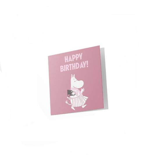 Mummi dobbeltkort - Happy Birthday