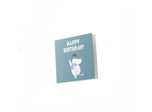 Mummi dobbeltkort - Happy birthday