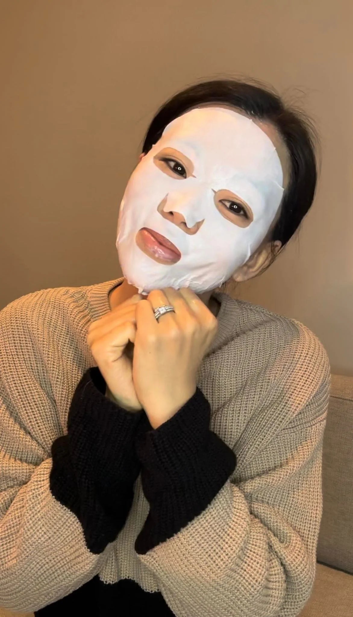 Brightening Ansiktsmaske med Niacinamide- jevnere hudtone - Fit Your Skin
