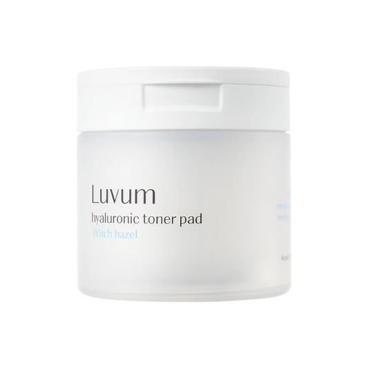 Luvum Hazel Hyaluronic Fukttoner - 60 bomullspads med hyaluronsyre fra KaRebeauty