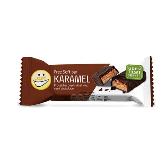 EASIS Soft bar, mørk sjokolade med karamell
