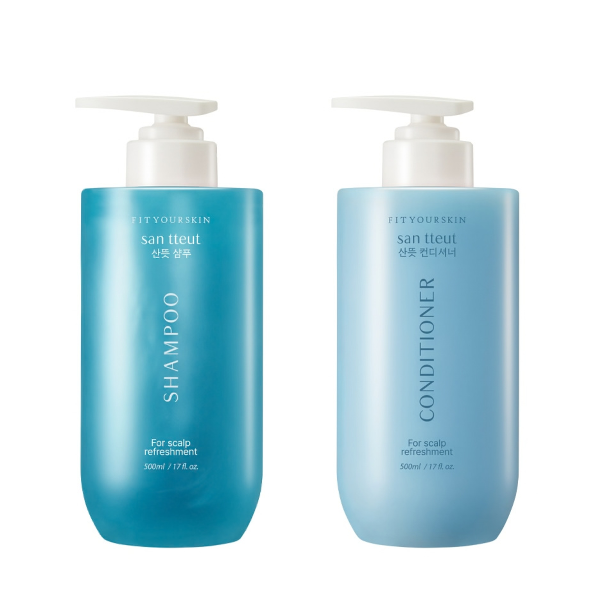 Fit Your Skin San Tteut Shampo og Balsam - for fet og sensitiv hodebunn