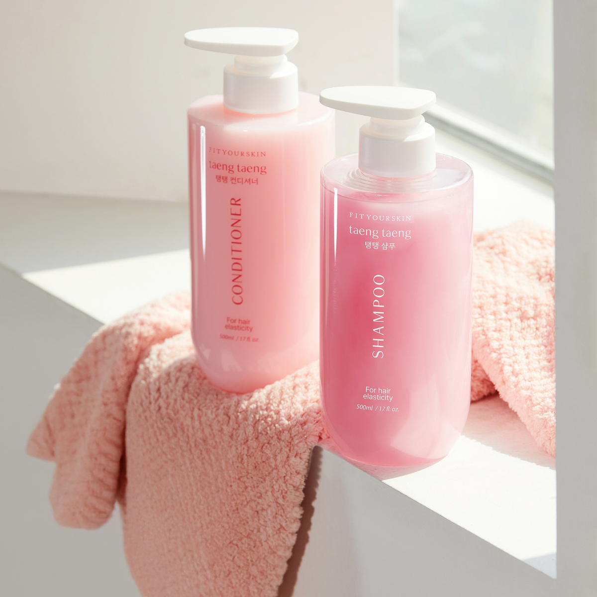 Fit Your Skin Taeng Taeng Shampo og Balsam - for tørr hodebunn og volum