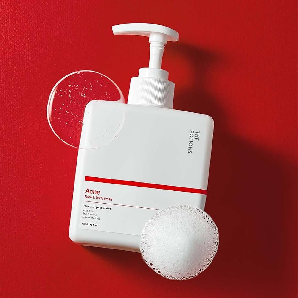 Red Spot Akne Ansikt- og Kroppsvask (400ML)
